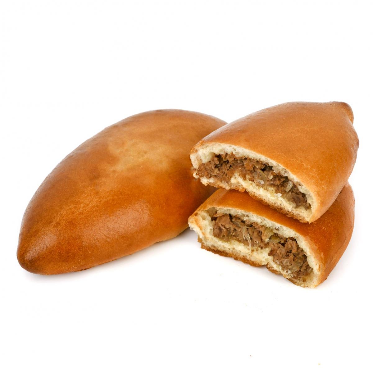 Пирожки с мясом 2 шт ~ 100 г